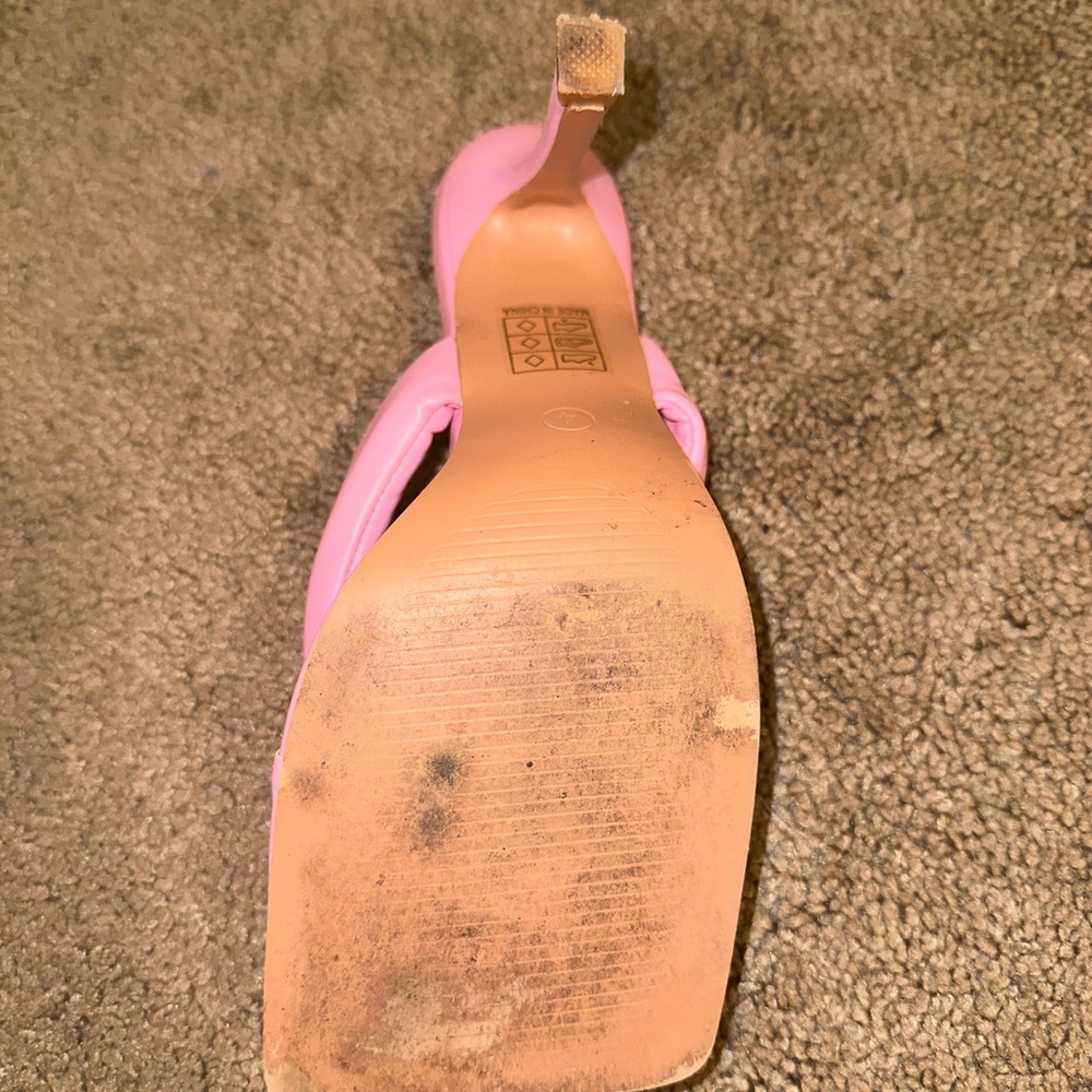 Pink mid heels - Picture 10 of 15